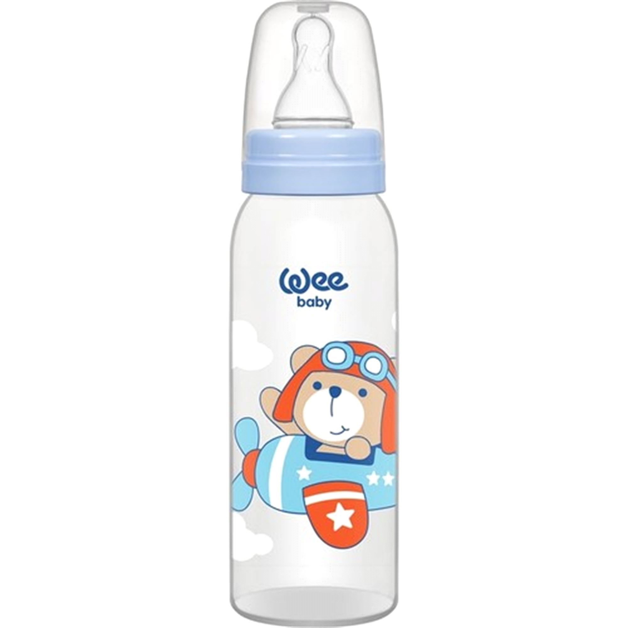 Wee Baby Klasik PP Biberon Mavi 250 Ml 852