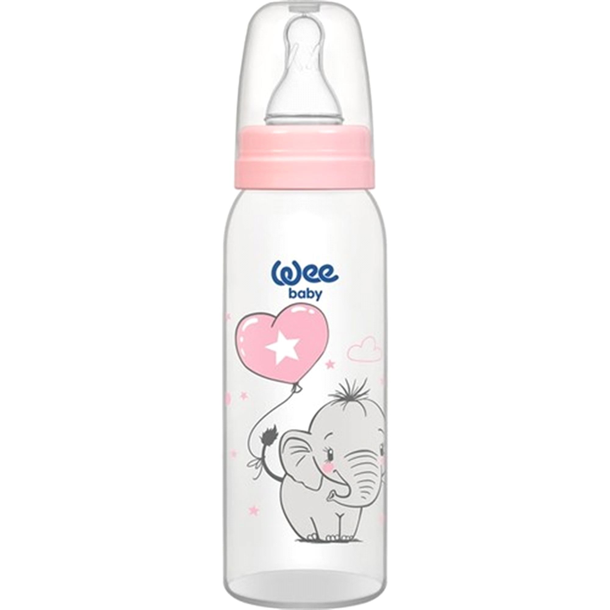 Wee Baby Klasik PP Biberon Pembe 250 Ml 852
