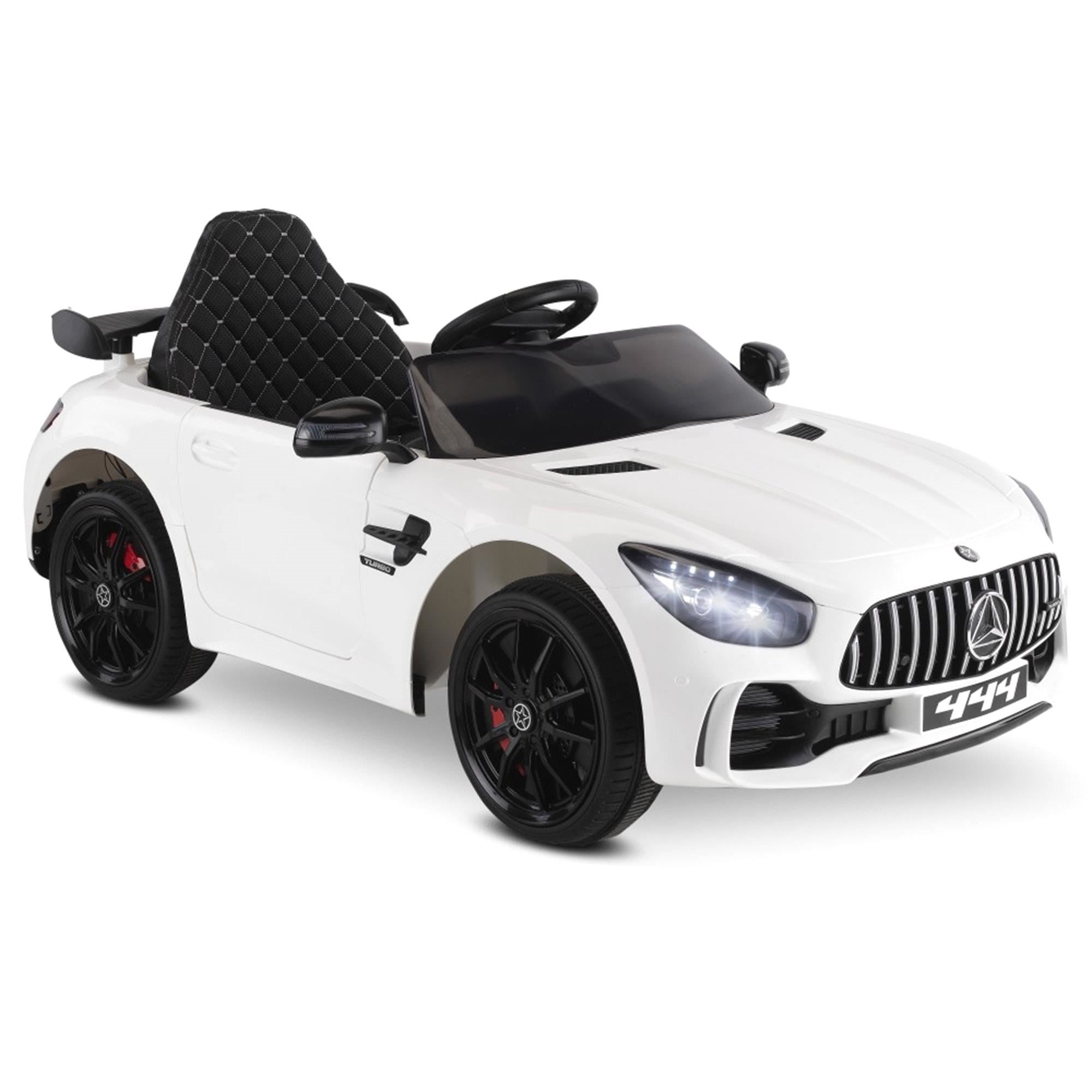 Babyhope 444 GTR Sport Akülü U/K Araba 12V Beyaz