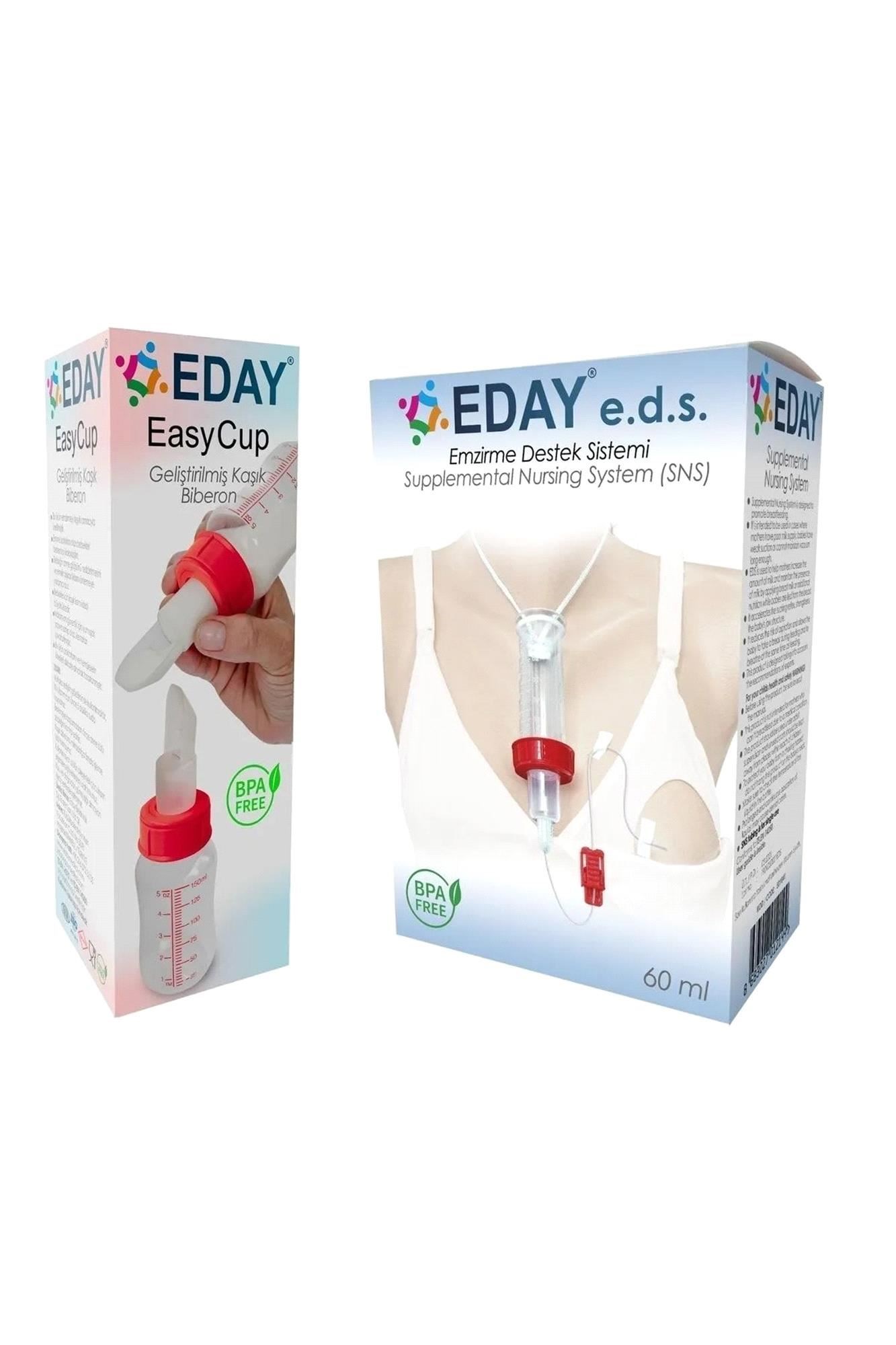 EDAY KAŞIK BİBERON 150 + EDS DESTEK SİSTEMİ