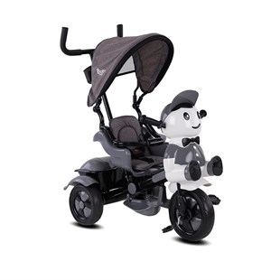 Babyhope 125A Yupi Lüx 3 Tekerlekli Bisiklet Gri
