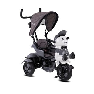 Babyhope 125A Yupi Lüx 3 Tekerlekli Bisiklet Gri