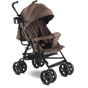 Babyhope SA7 Baston Bebek Arabası Kahverengi