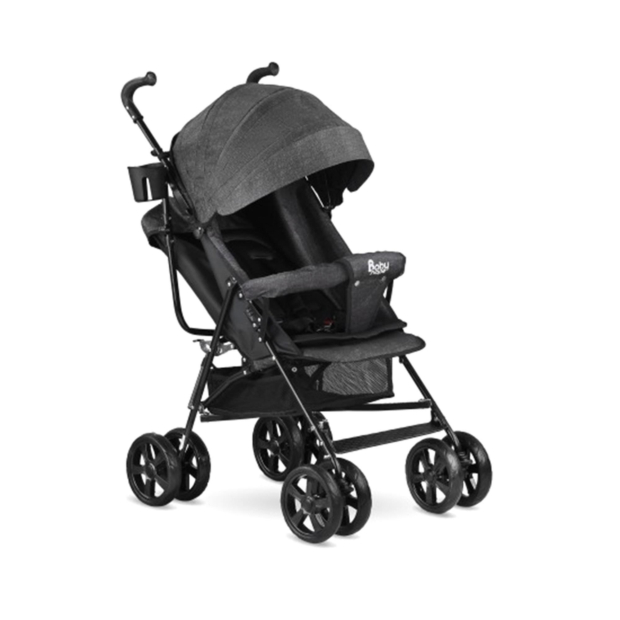 Babyhope SA7 Baston Bebek Arabası Siyah