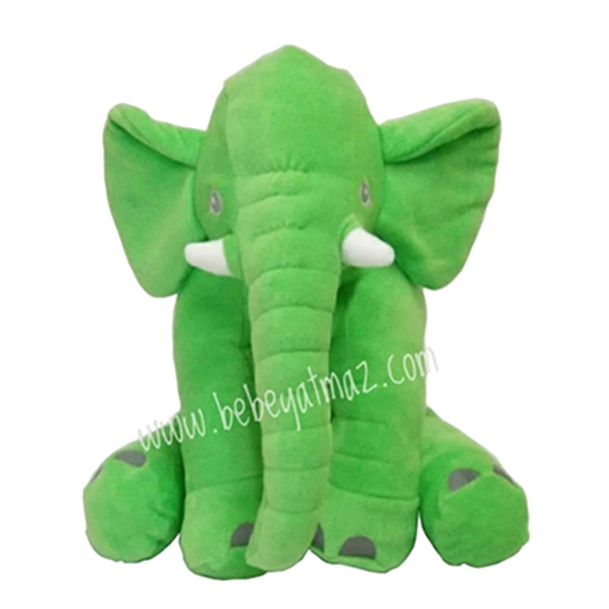 Bebeyatmaz Uyku Arkadaşım Fil 60 cm Yeşil
