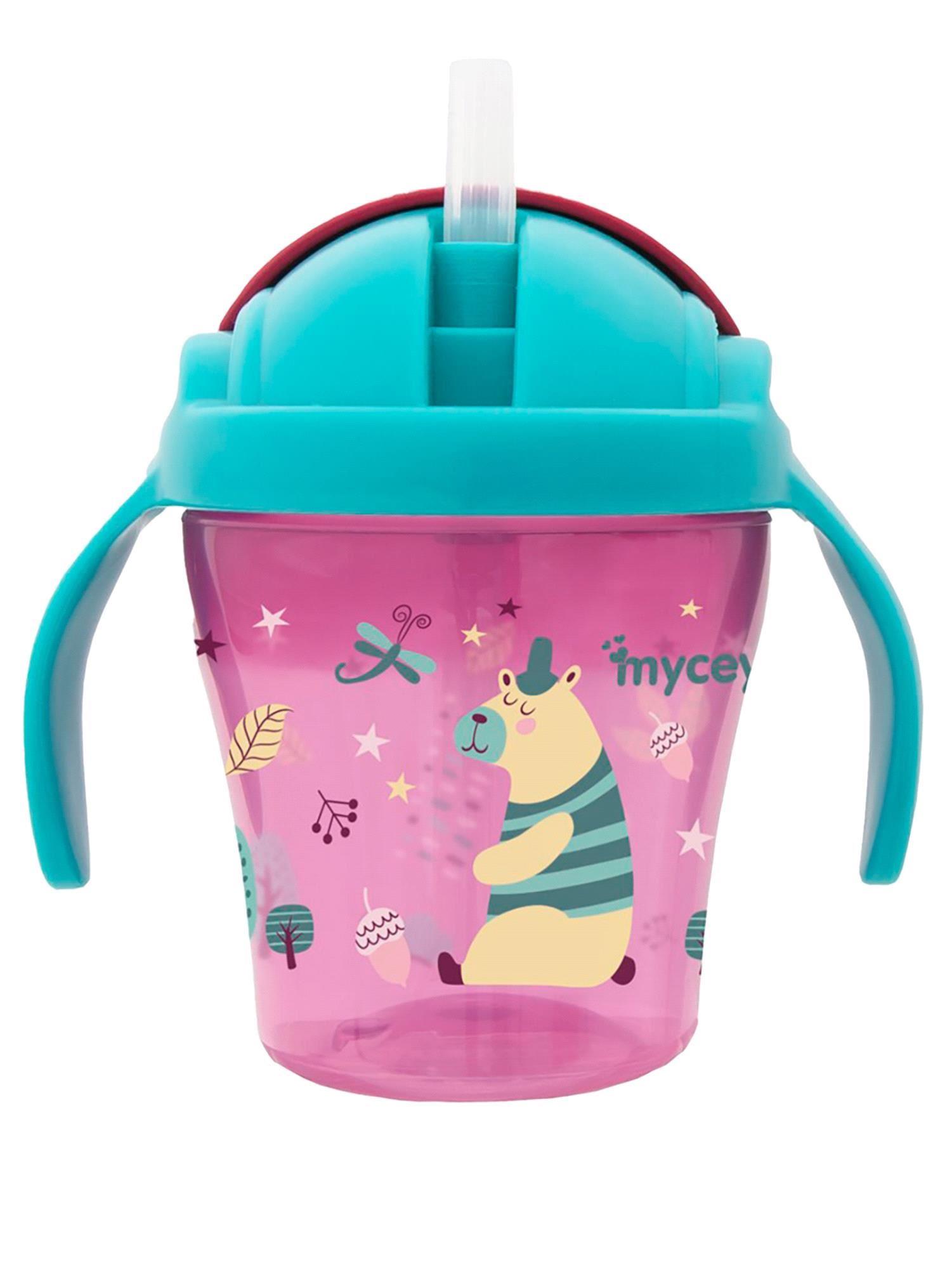 Mycey Pipetli Bardak +9 Ay 200 ml Pembe