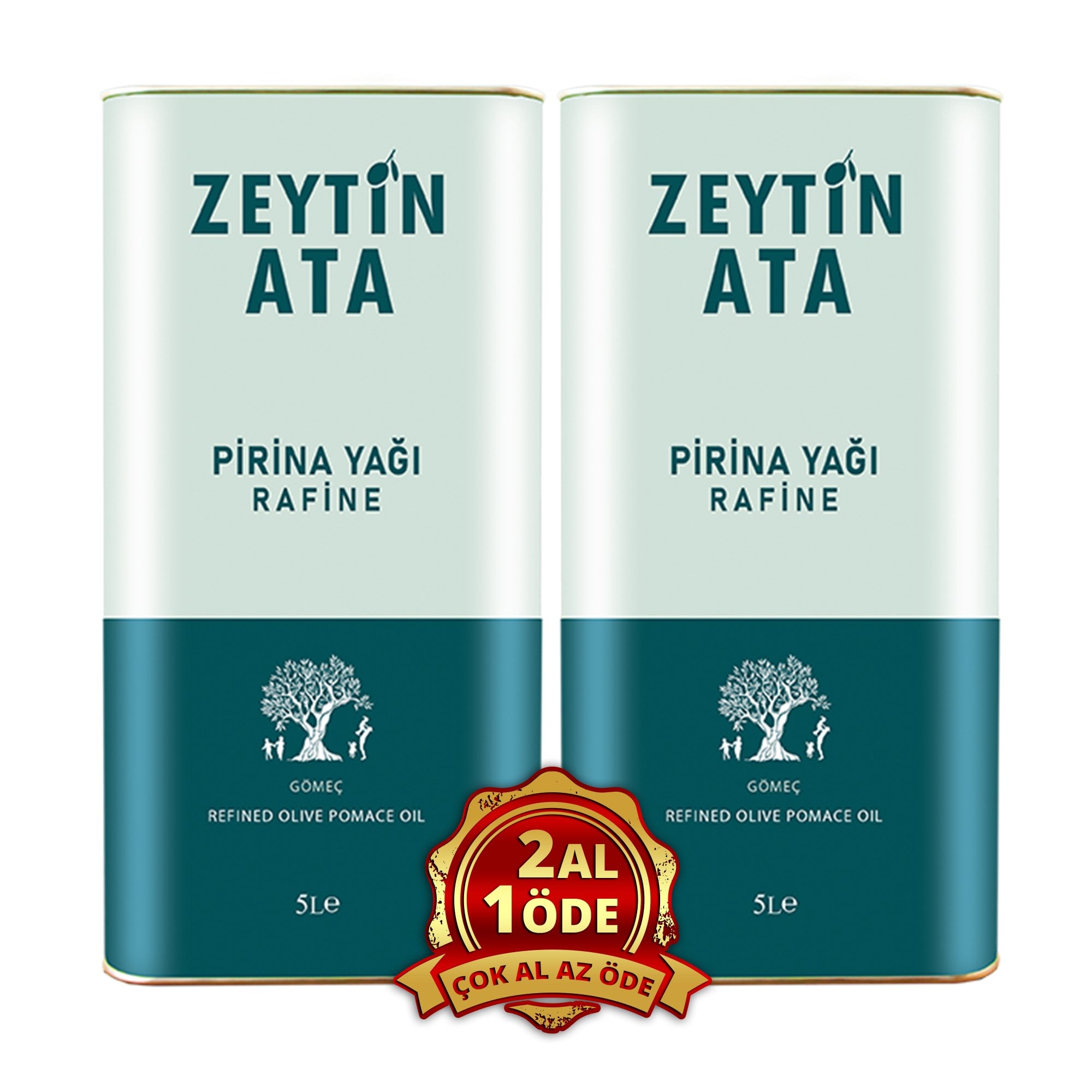 Rafine Pirina Yağı 5 L Teneke 2 AL 1 ÖDE