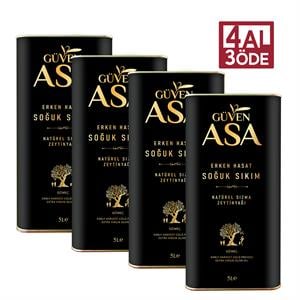 Erken Hasat Soğuk Sıkım Zeytinyağı 5 L Teneke 4 AL 3 ÖDE
