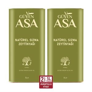 Natürel Sızma Zeytinyağı 2 adet 5 L Teneke