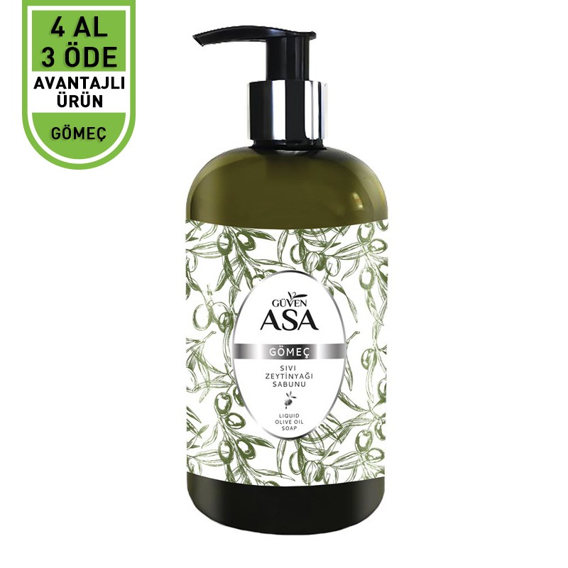 Gömeç Sıvı Zeytinyağı Sabunu 400 mL 4 Al 3 Öde