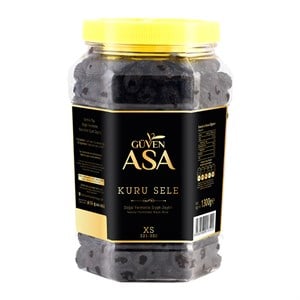 Gemlik Kuru Sele Siyah Zeytin 1300 g Pet Kavanoz (XS)