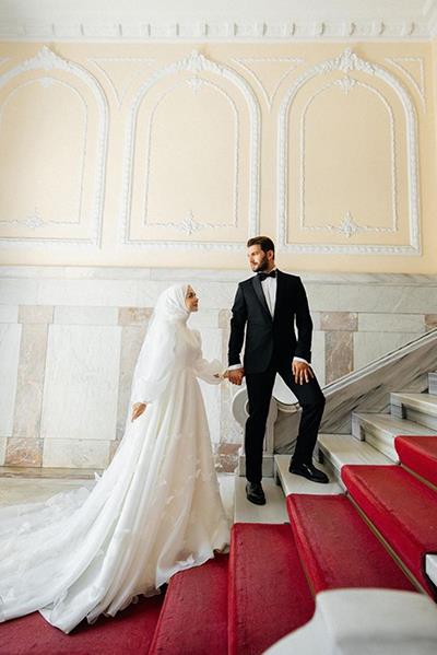 Ahsen Harmandalı Özel Tasarım Gelinlik