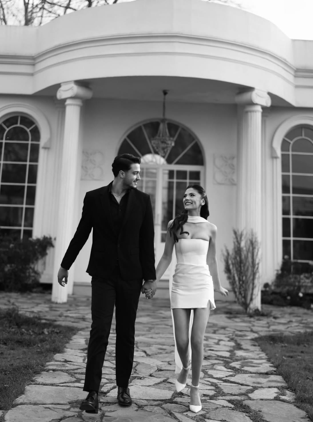 Aybüke Çangal Özel Tasarım After Elbisesi