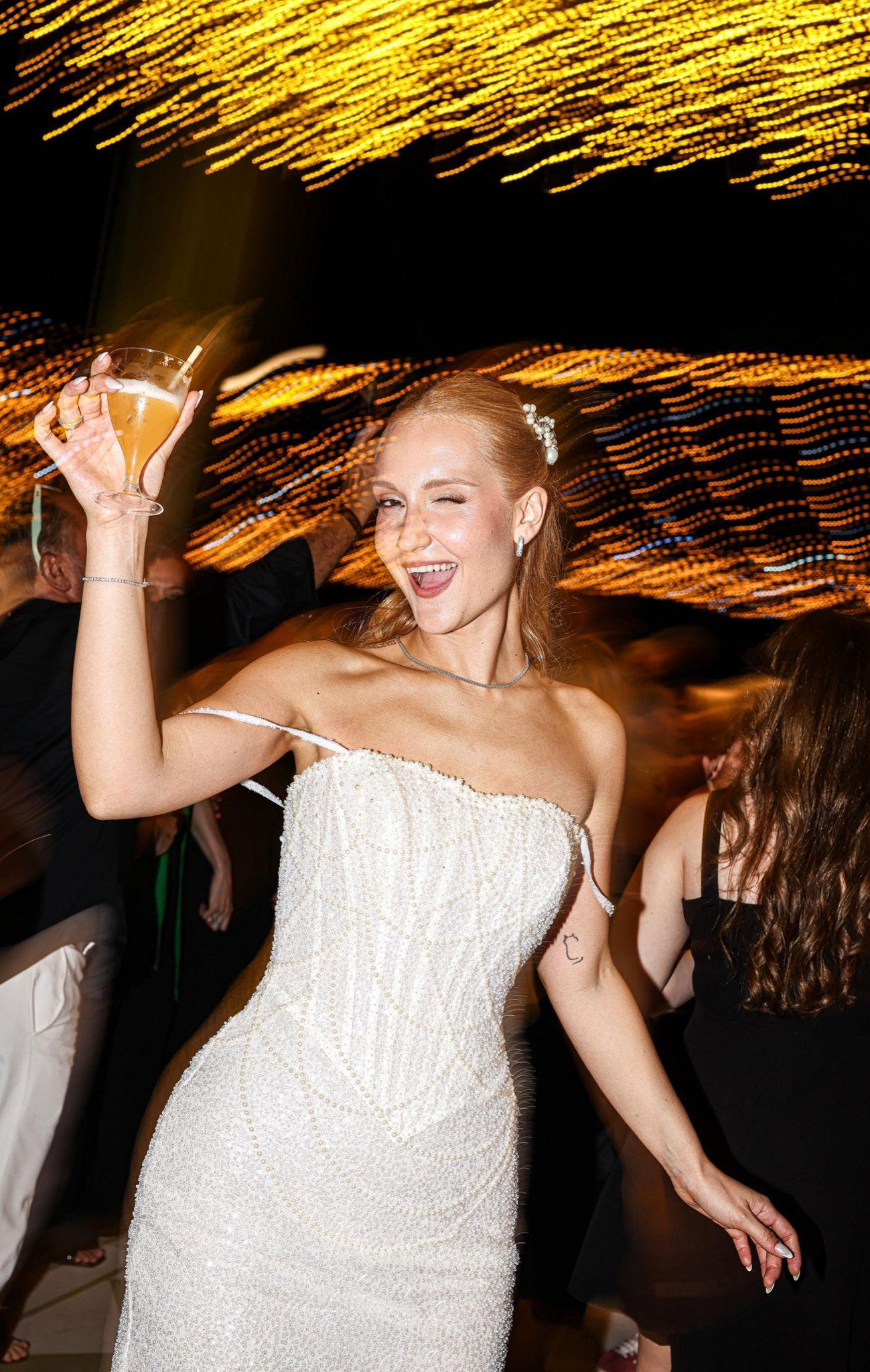 Serra Kardeş Özel Tasarım After Elbisesi