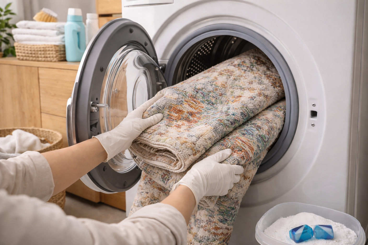 Makinede Halı Nasıl Yıkanır? | Doğru ve Güvenli Yıkama Rehberi