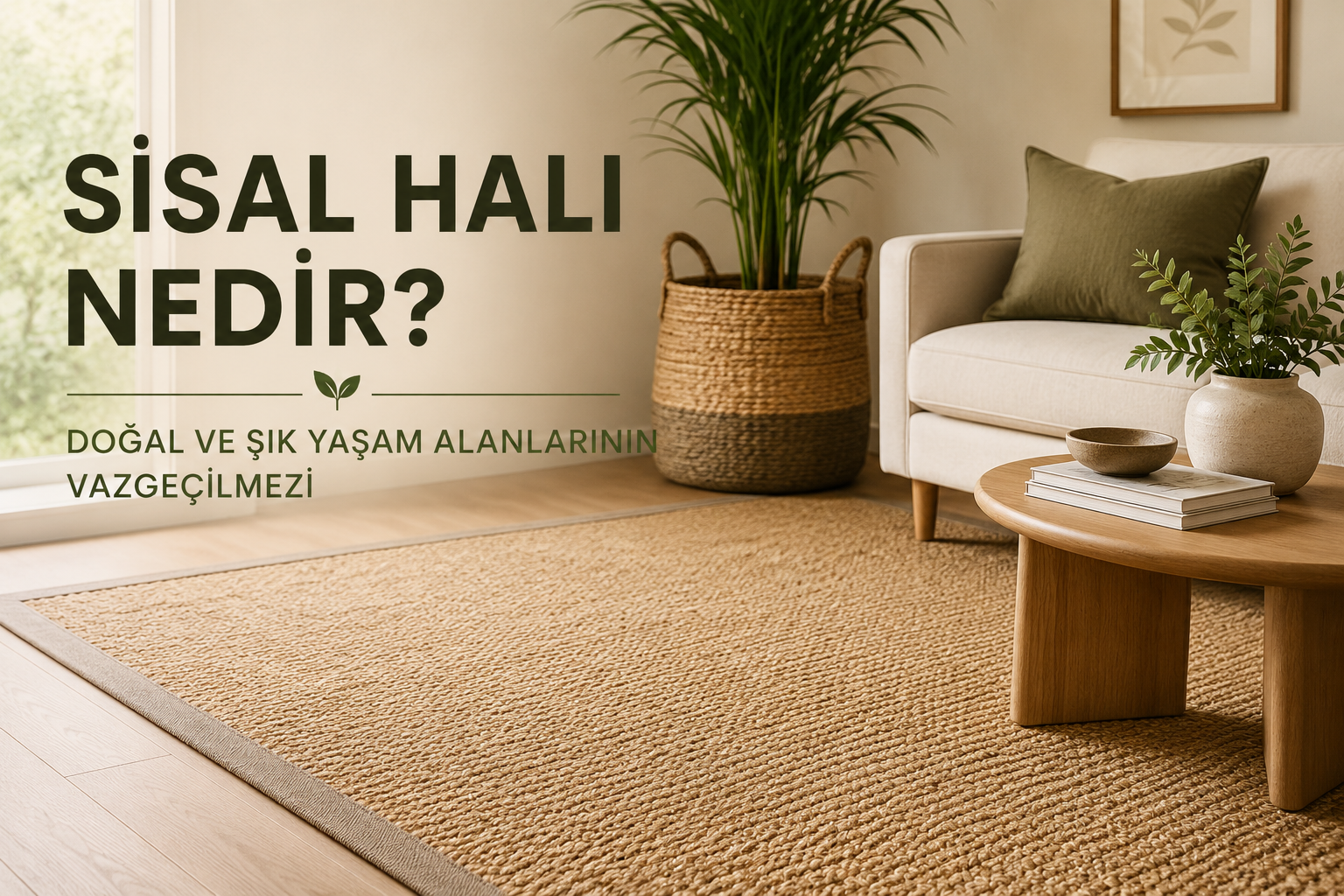 Sisal Halı Nedir? Doğal ve Şık Yaşam Alanlarının Vazgeçilmezi