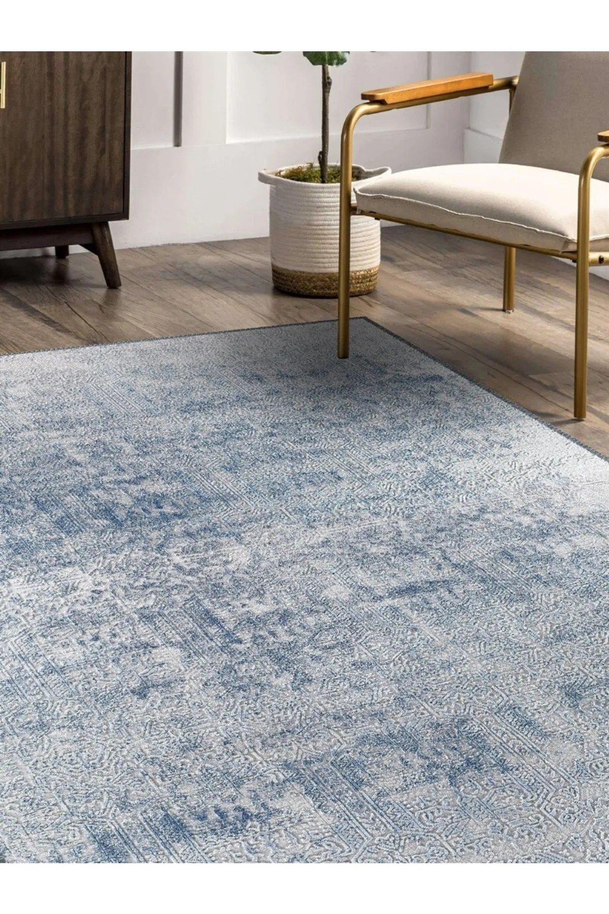 Bromex Eskitme Desen Dokuma Taban Salon - Oturma Odası Halısı