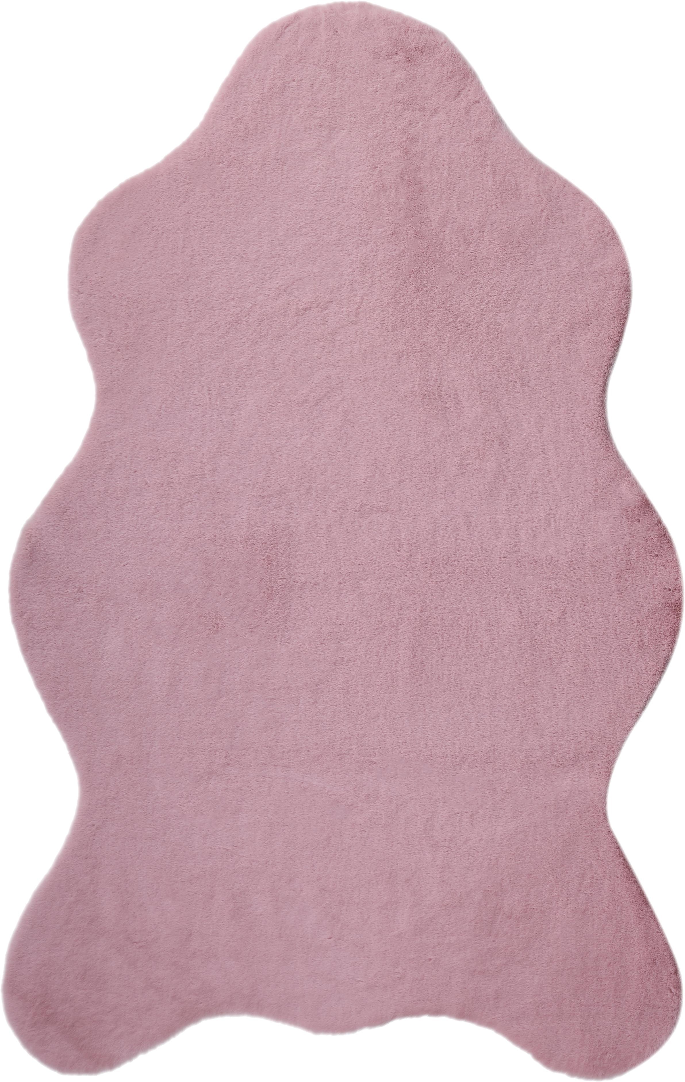 Yumuşak Dokulu Tavşan Postu Pembe