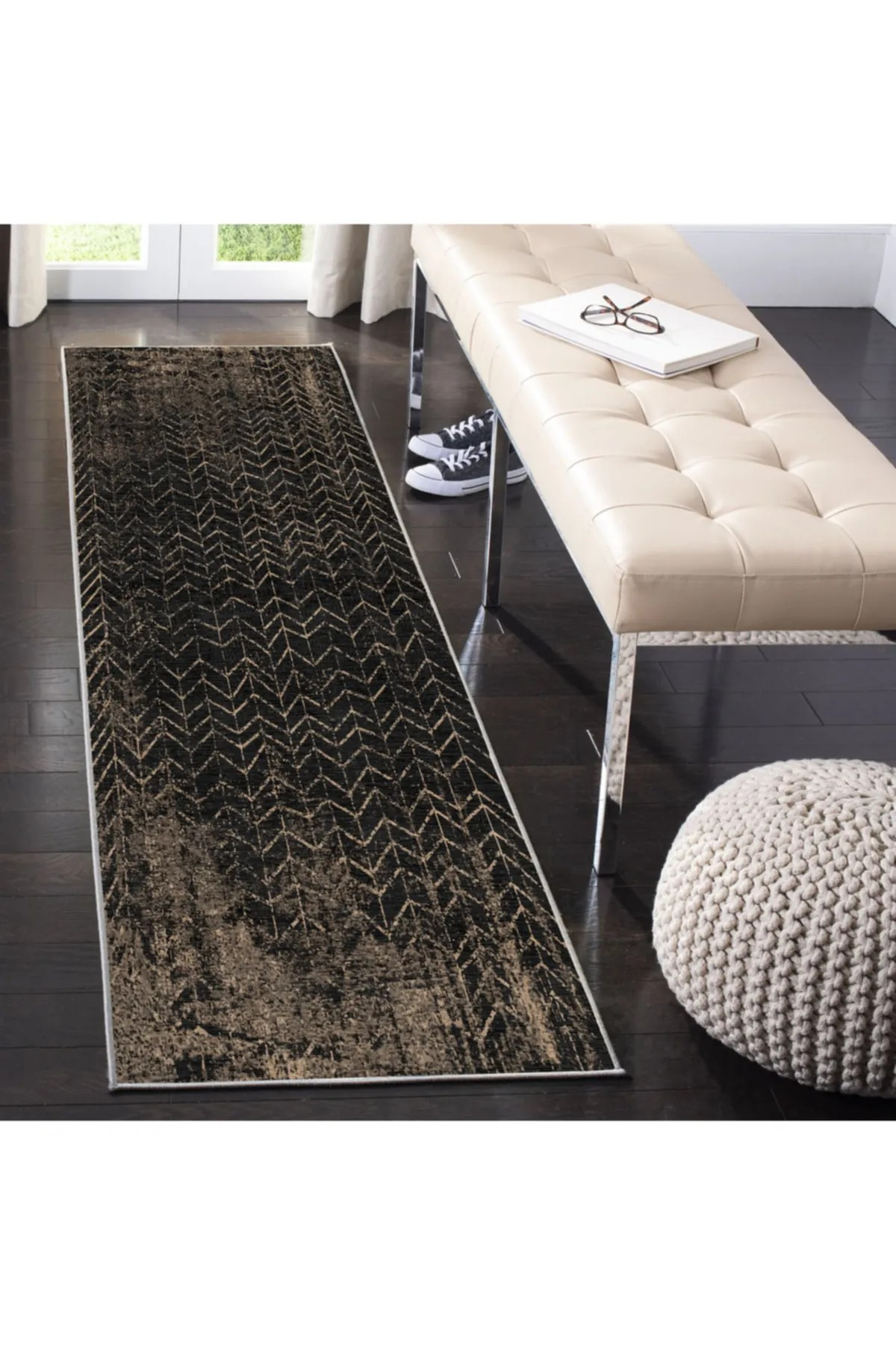 Frentor  Modern Desen Dokuma Taban Salon - Oturma Odası Halısı