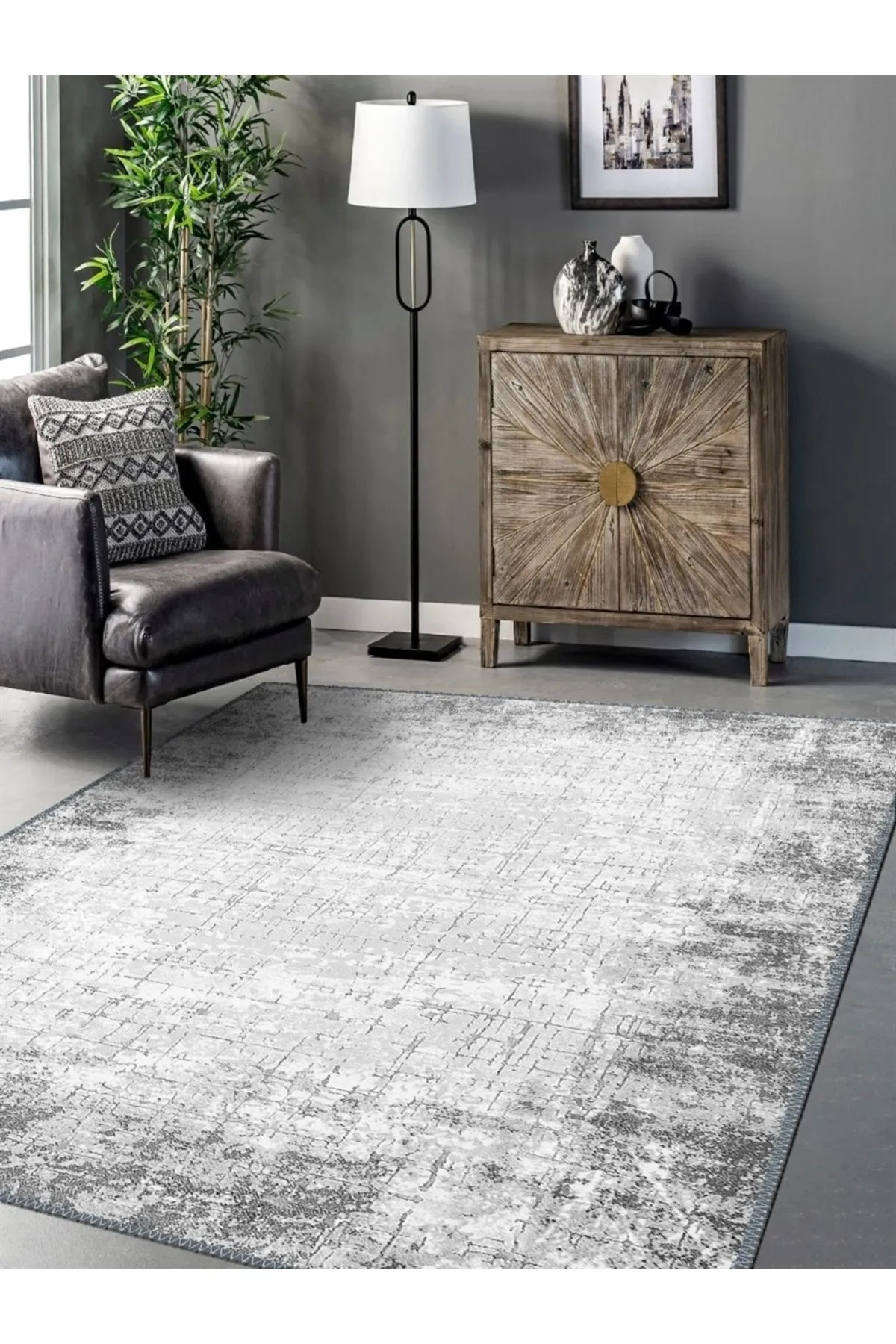 Silven Modern Desen Dokuma Taban Salon - Oturma Odası Halısı
