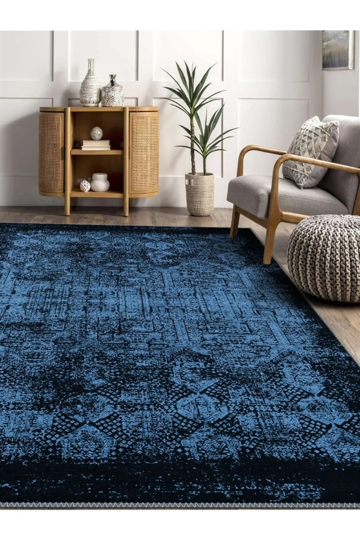 Pranex Eskitme Desen Dokuma Taban Salon - Oturma Odası Halısı