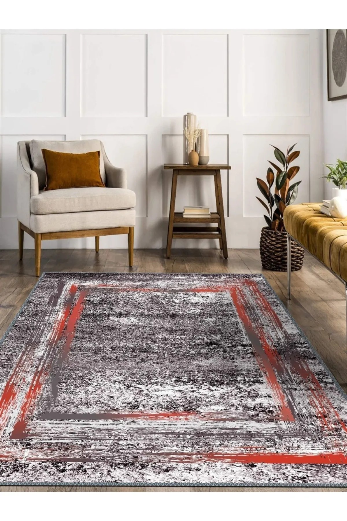 Vytron Eskitme Desen Dokuma Taban Salon - Oturma Odası Halısı