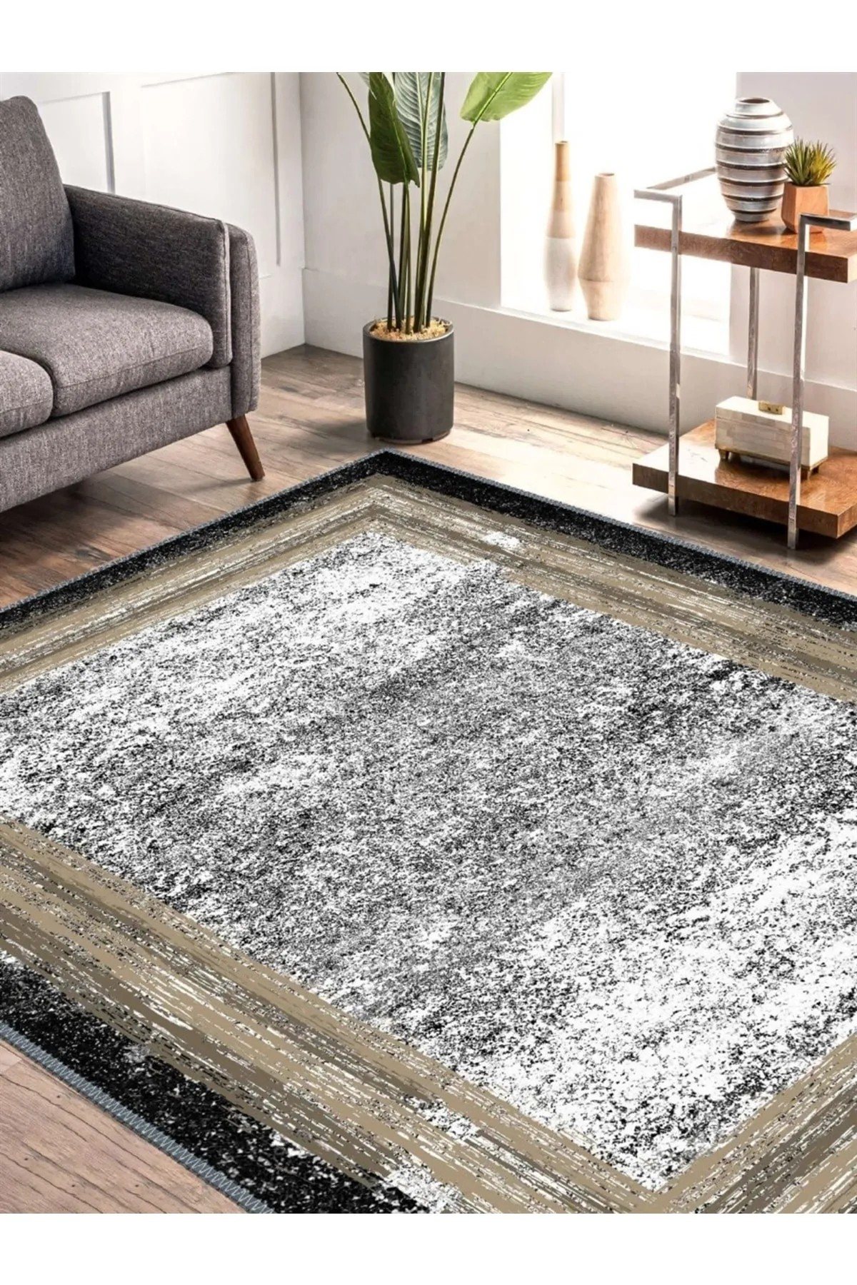 Vytron Eskitme Desen Dokuma Taban Salon - Oturma Odası Halısı
