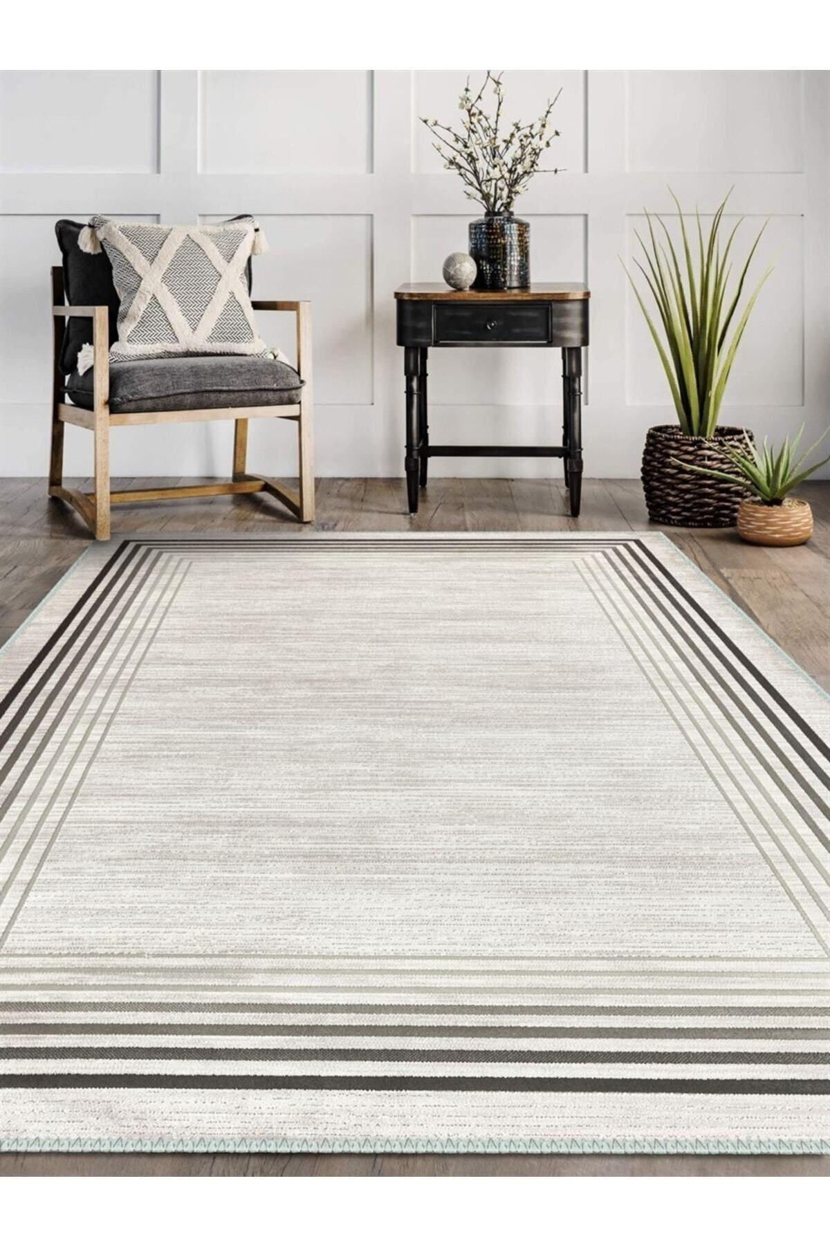Kantro Modern Desen Dokuma Taban Salon - Oturma Odası Halısı