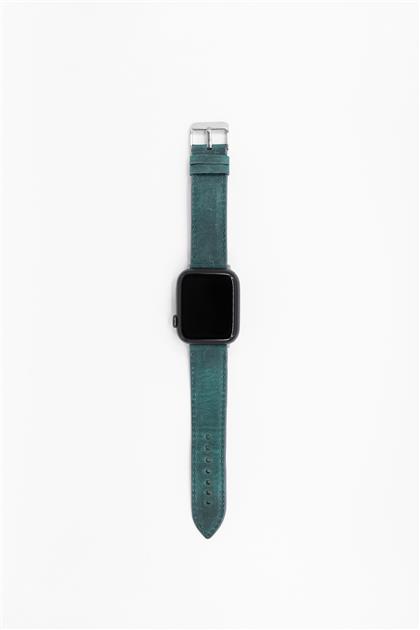 Leather Apple Watch Band 42-44-45 mm -  Mint