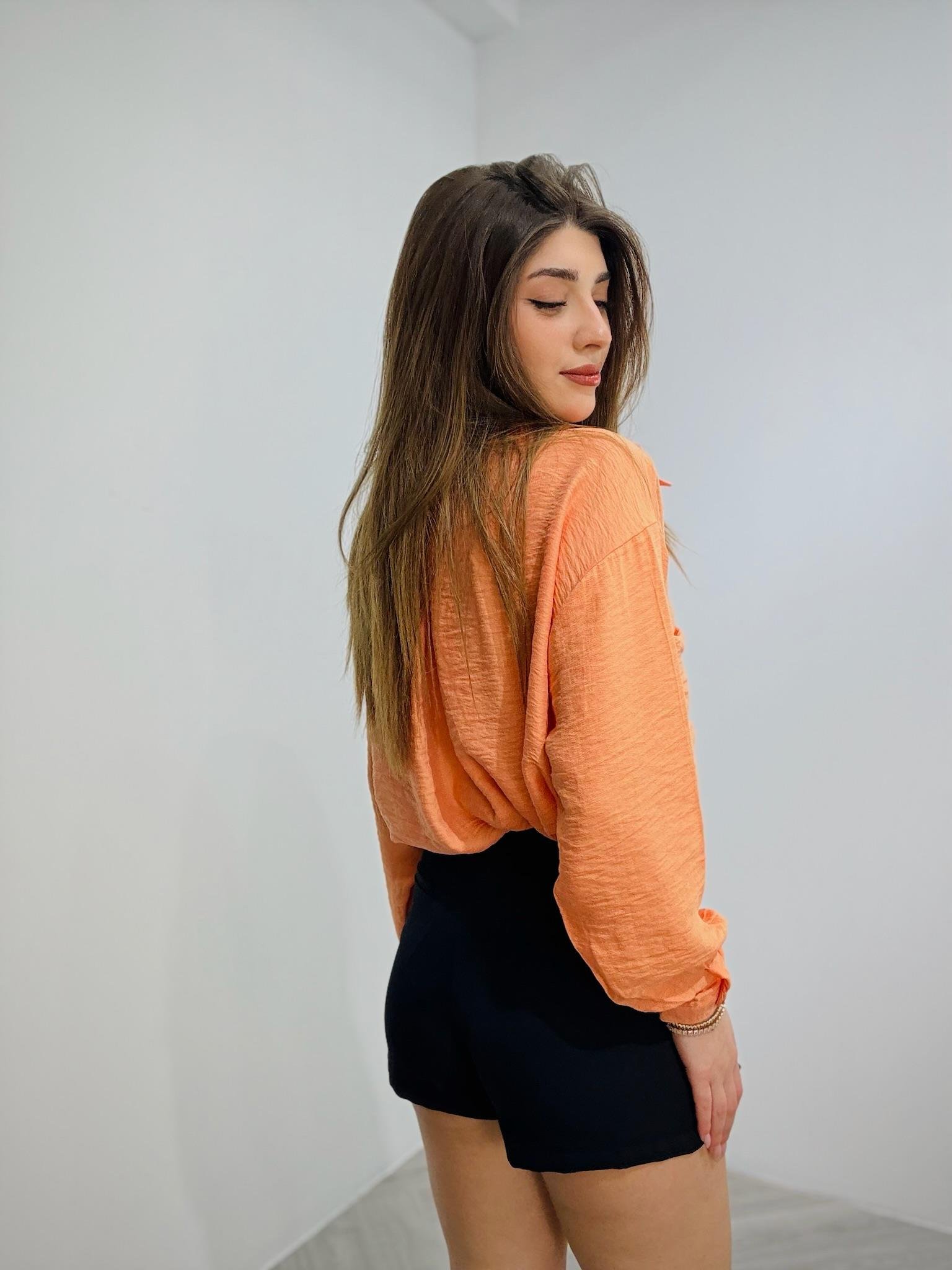 Atlas Kumaş Pileli Bel Detay Şort Etek 