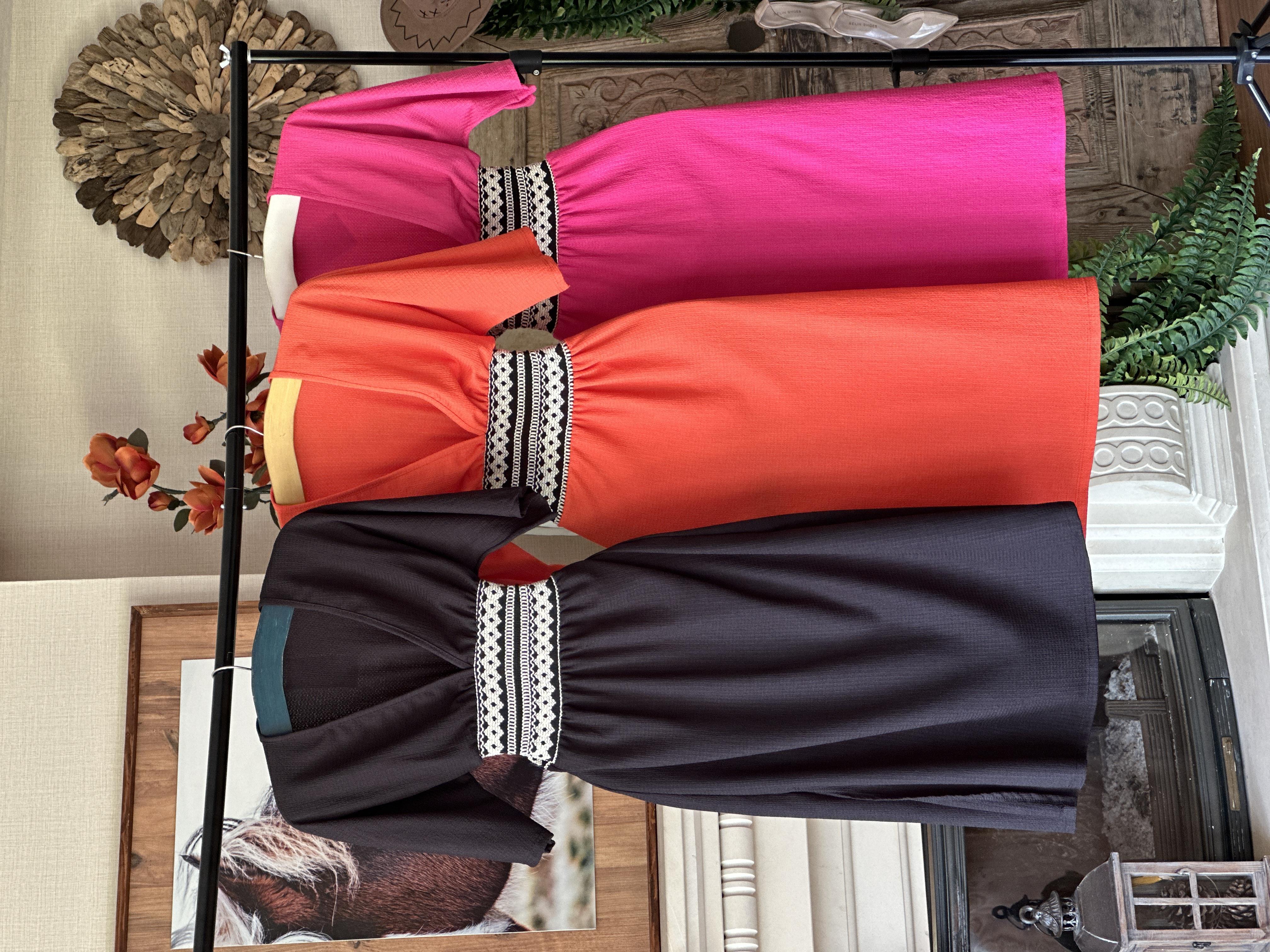 Bürümcük Kumaş Bel Örme Detaylı Rahat Midi Elbise