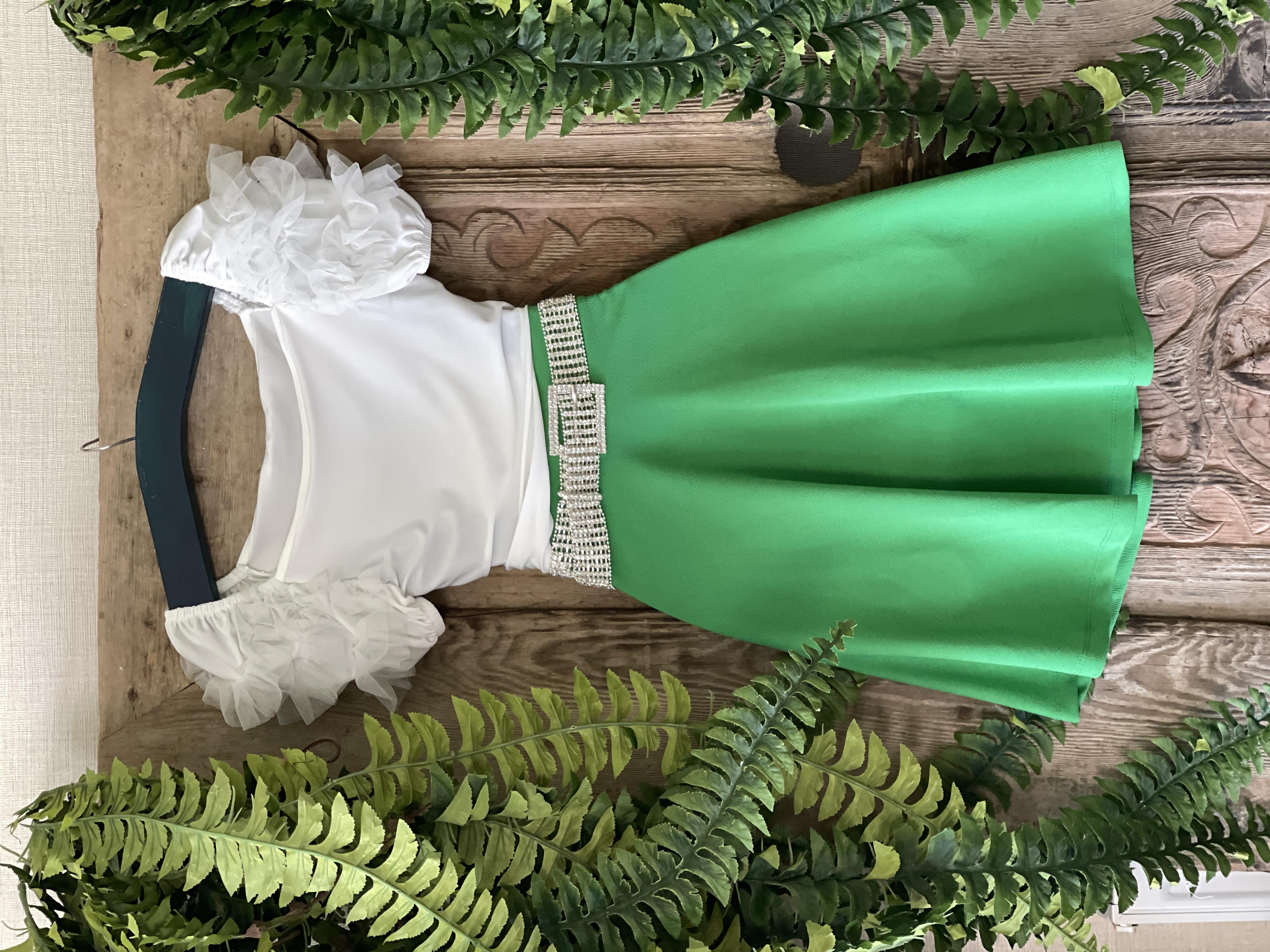 Crep Dokuma Kumaş Kloş Renkli Etek