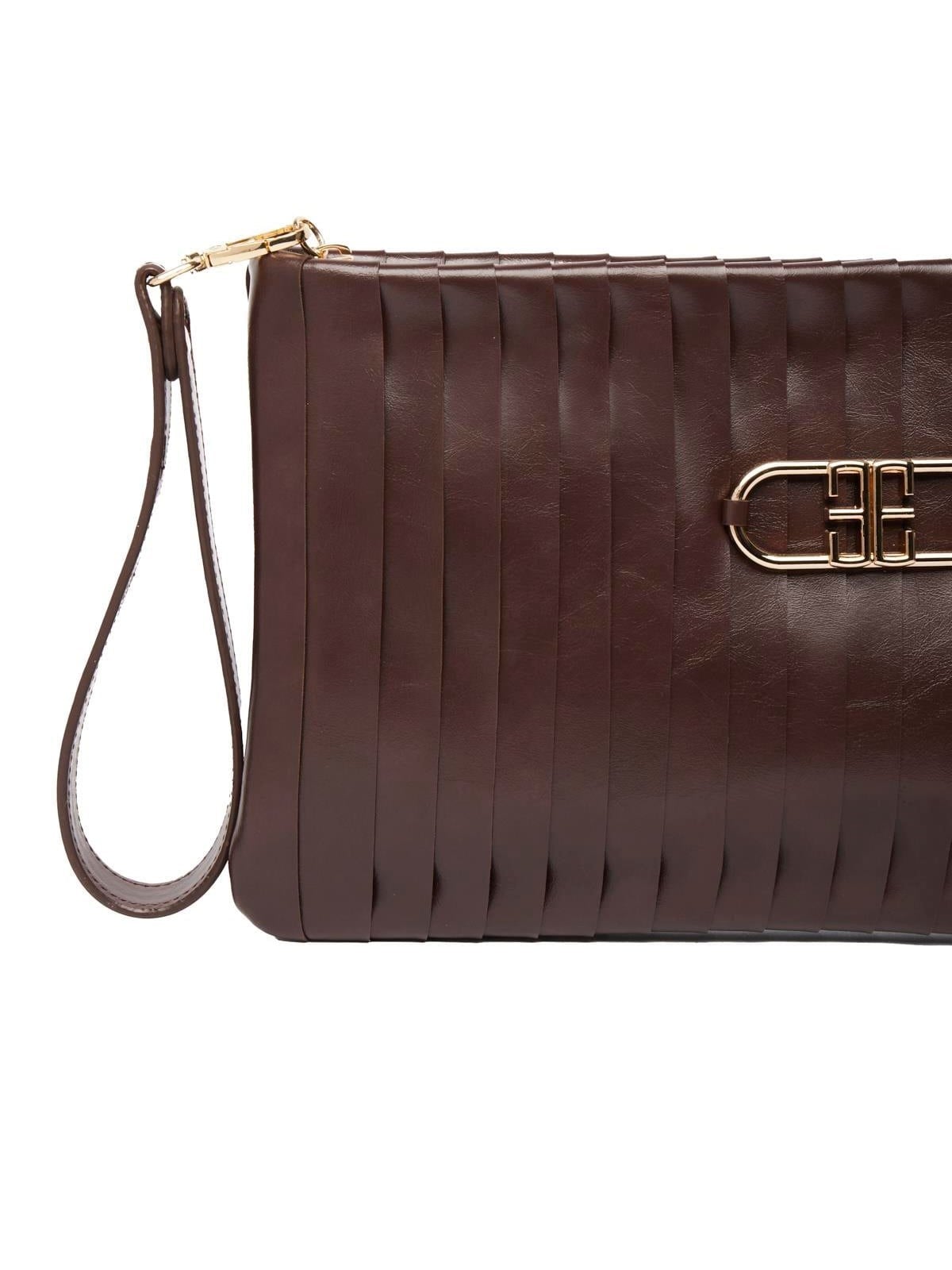 Kahverengi Clutch Çanta