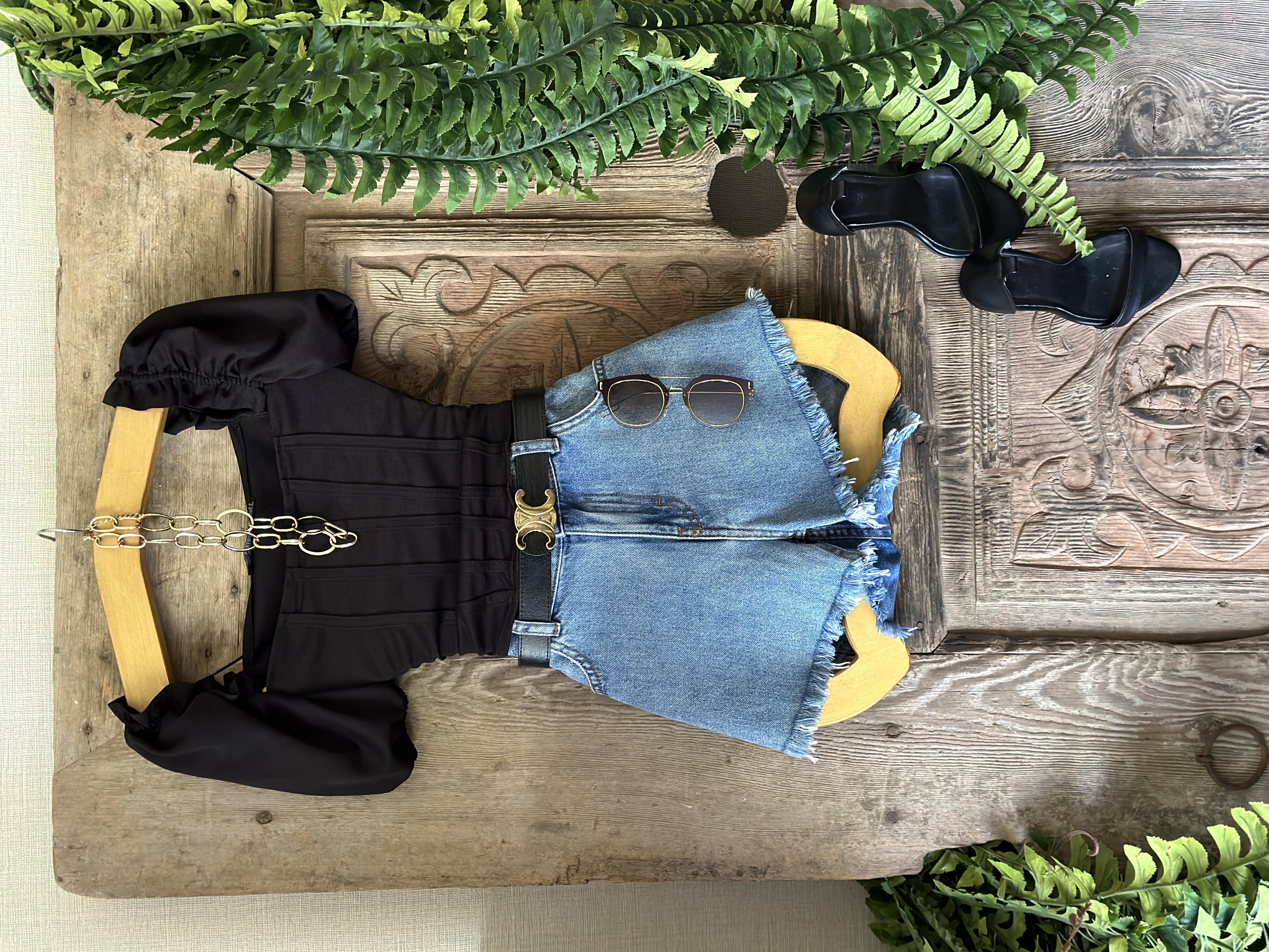 Karpuz Kol Balen Dikişli Bluz