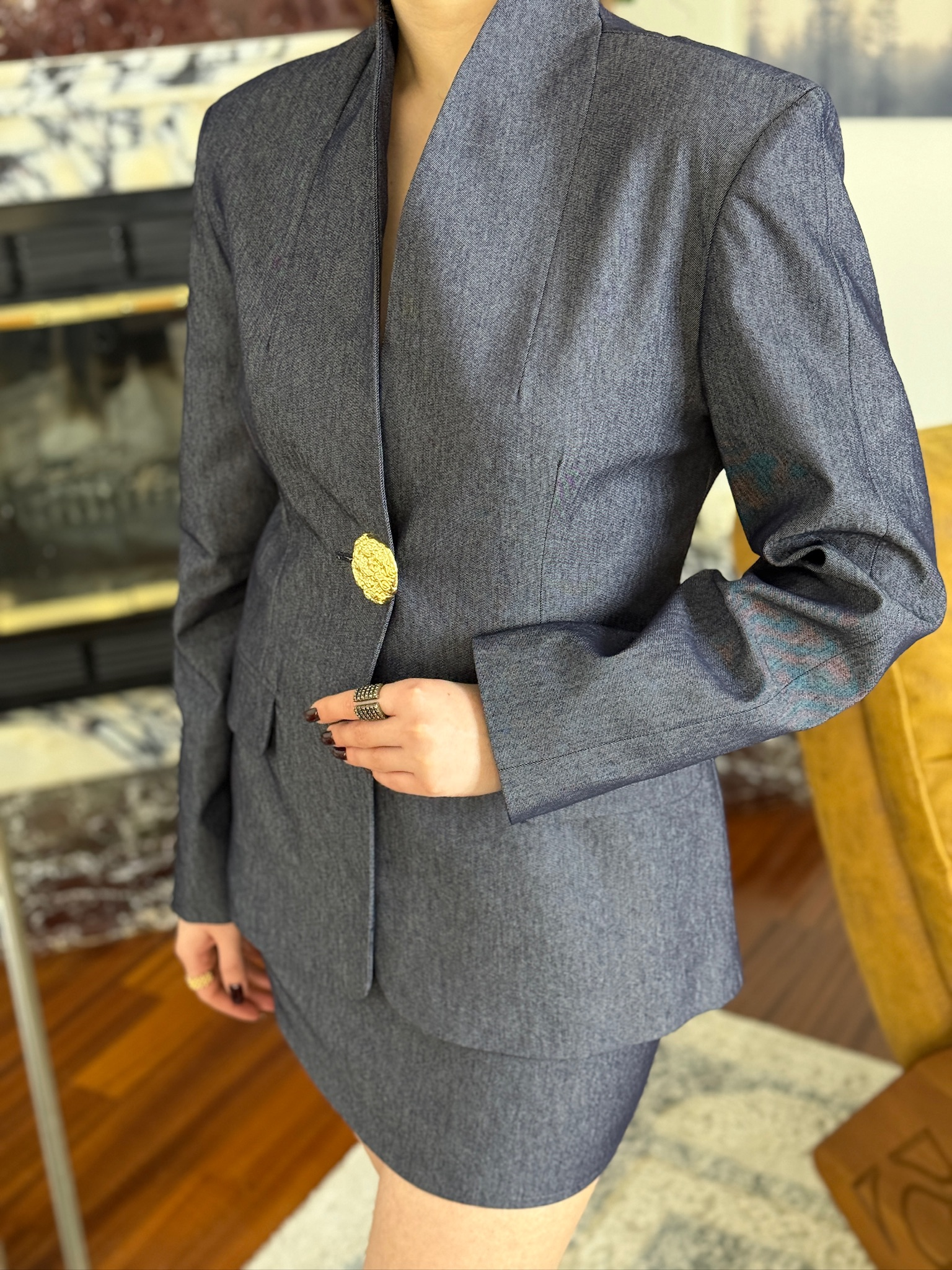 Premium Seri Ceket Etek İkili Takım