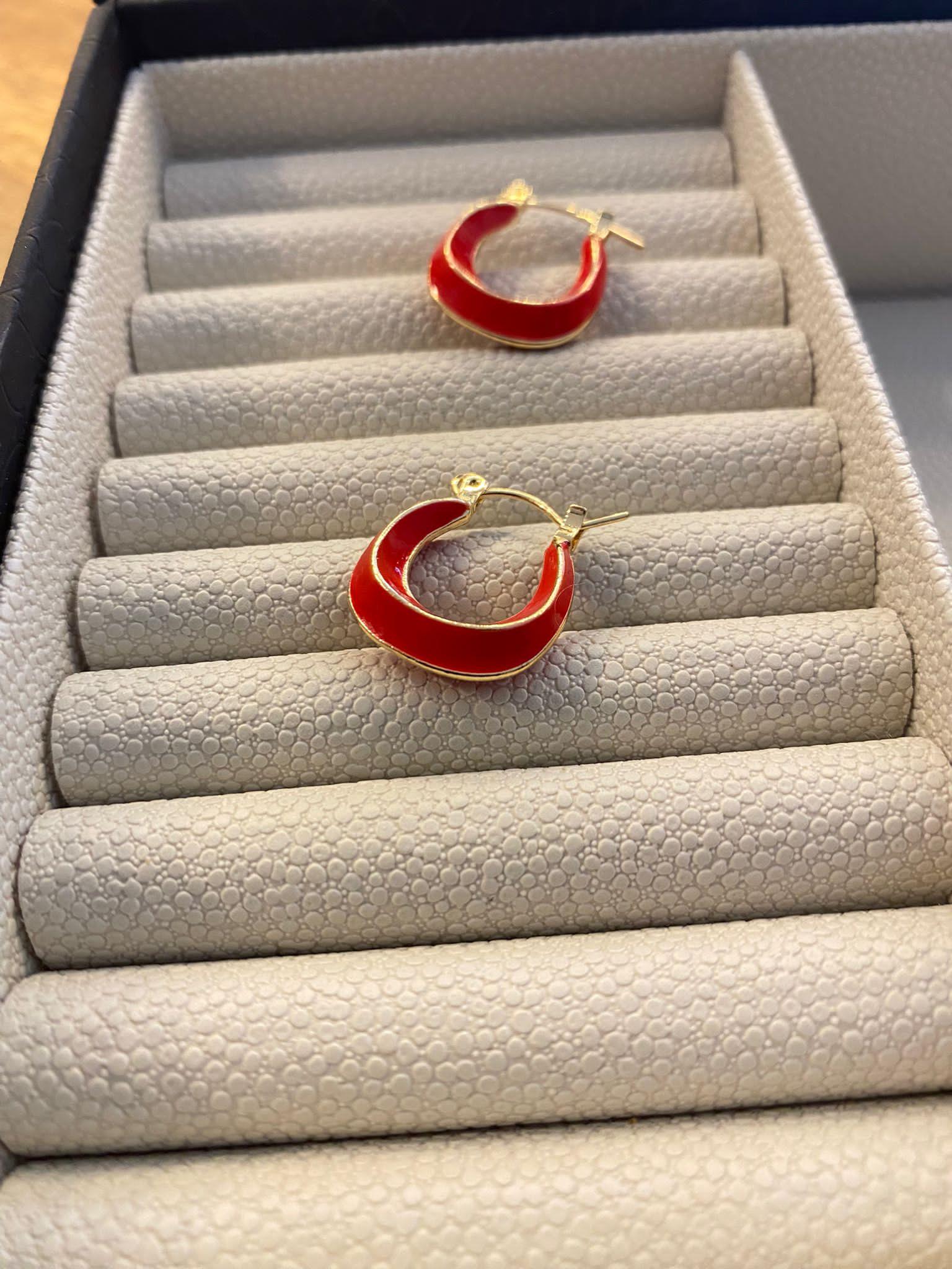 SB Gümüş  Kapama Minik  Halka Küpe