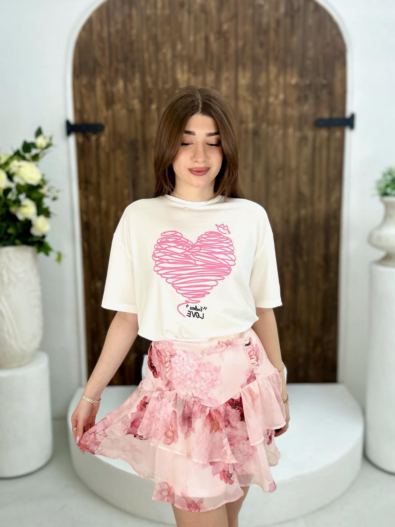 Şifon Kumaş Kat Kat Etek 