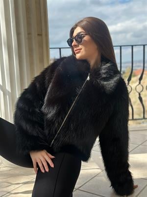 A Kalite Fermuarlı Kürk 