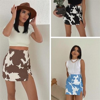 Alaca Desenli Jean Etek