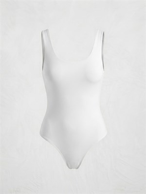 Astarlı Mayo Kesim Body Beyaz