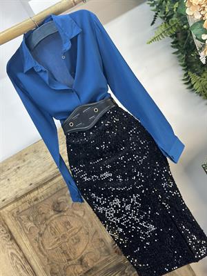 Astarlı Payet Kalem Etek 