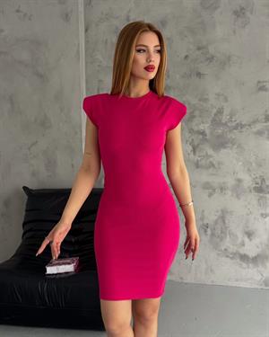 Basic Vatkalı Dalgıç Mini Elbise