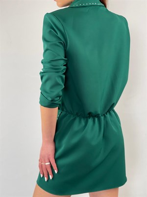 Hürrem Kumaş Dikiş Detay Ceket Elbise