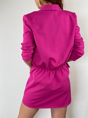 Hürrem Kumaş Dikiş Detay Ceket Elbise