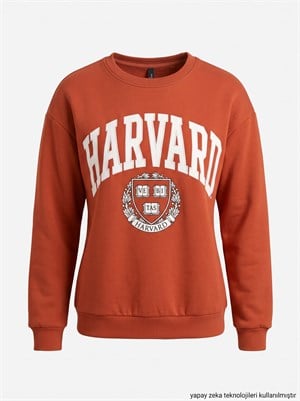İki İplik Dokuma Harvard Sweat