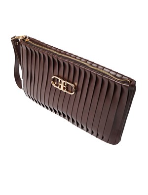 Kahverengi Clutch Çanta