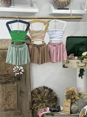 Kaşkorse Kumaş Askılı Basic Crop