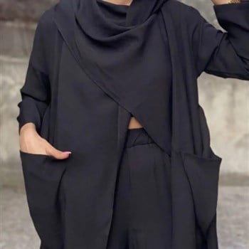 Keten Kumaş Rahat İkili Takım