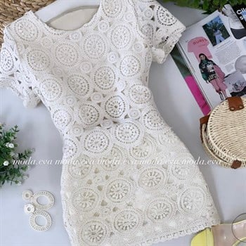 Merserize Örme Astarlı Tasarım Etek