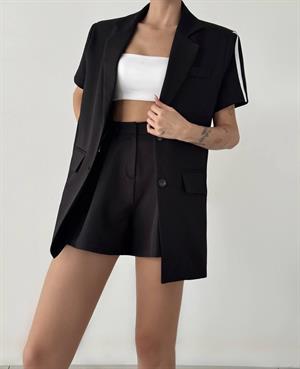 Premium Series Biyeli Kısa Kollu Vatkalı Ceket